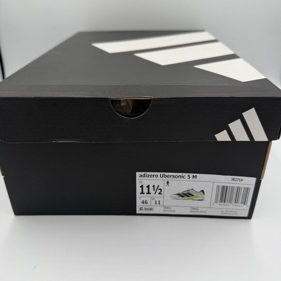 Adidas Adizero Ubersonic 5 Tennis Shoes New JR2714 Men\'s Size 11.5 main image 8